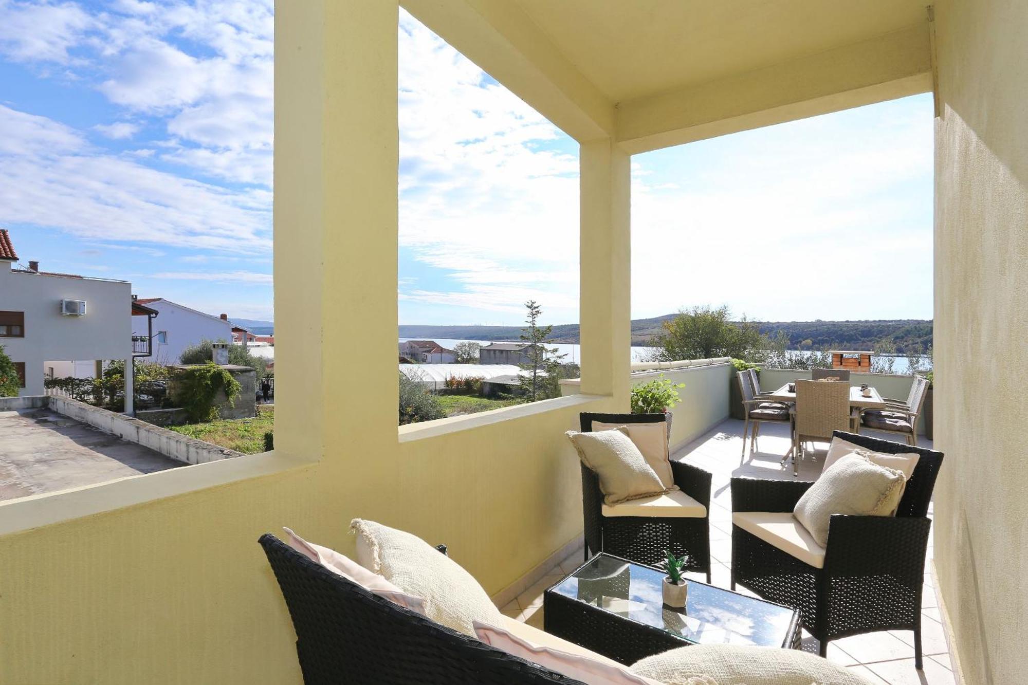 Seaview Apartment Aida Posedarje Exterior photo