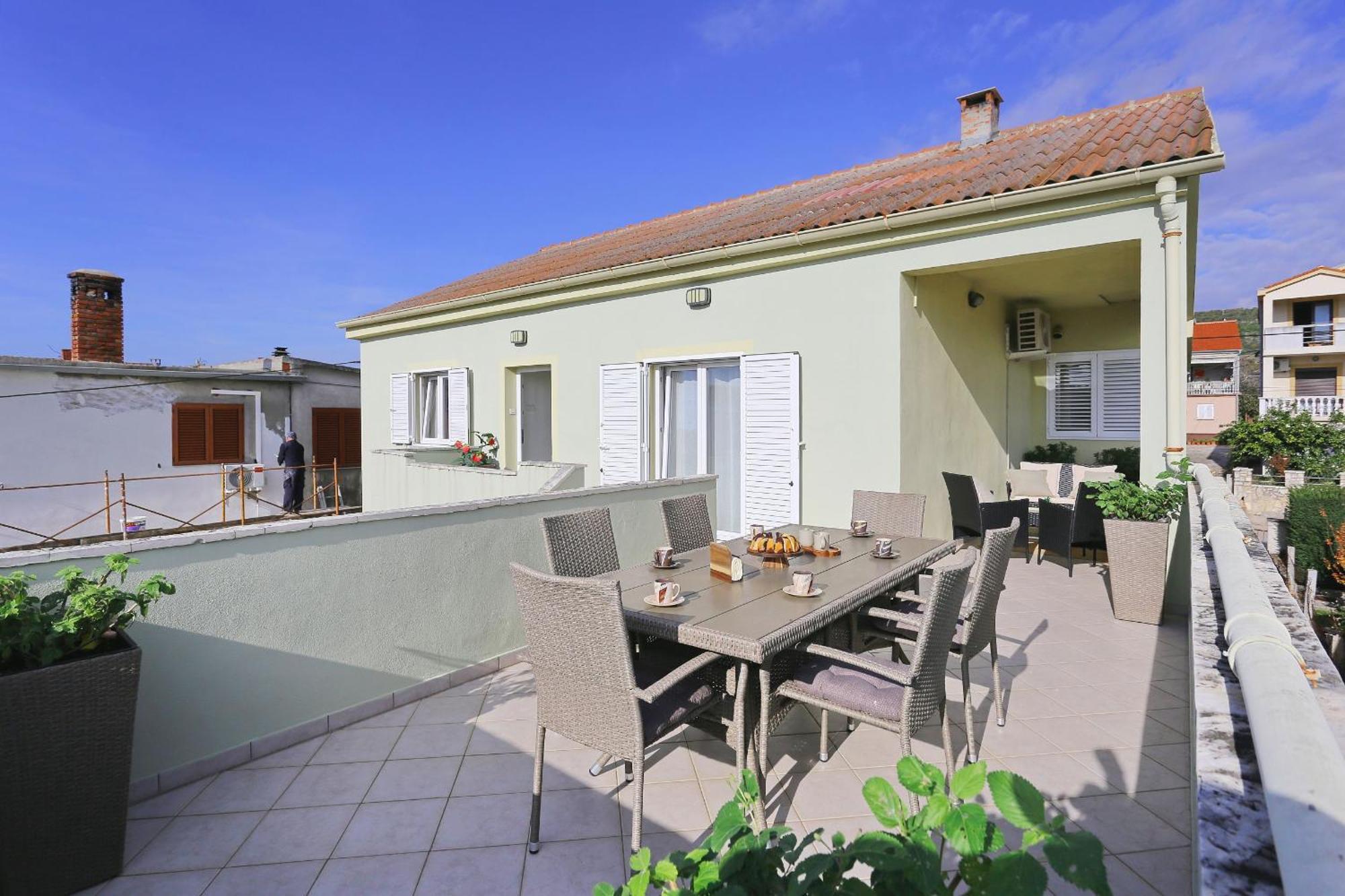 Seaview Apartment Aida Posedarje Exterior photo